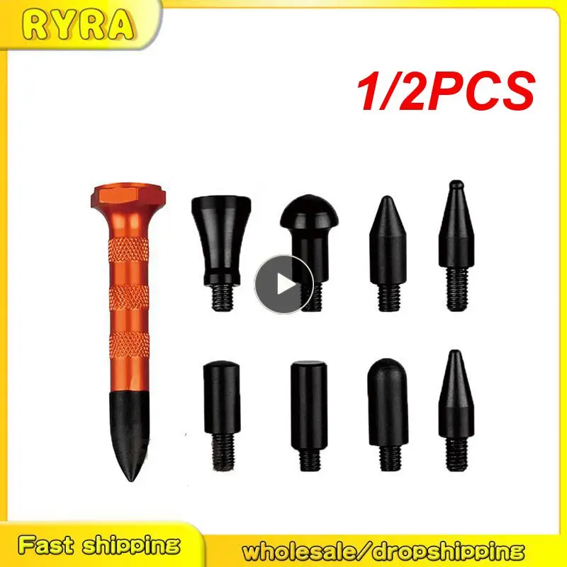 

1/2PCS Auto Body Dent Removal Paintless Dent Repair Tools Paintless Dent Repair Knock Down Pen Tools Hand Tool for Dent Remove