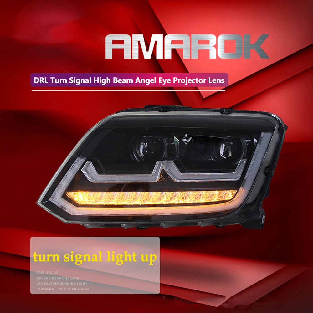 FrontLedHeadlightFitForVwAmarokV6200820092010201220132015