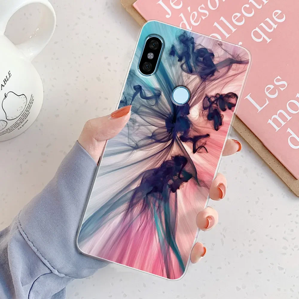 Shockproof Silicone Clear Bumper Case for Xiaomi Redmi Note 5/Pro