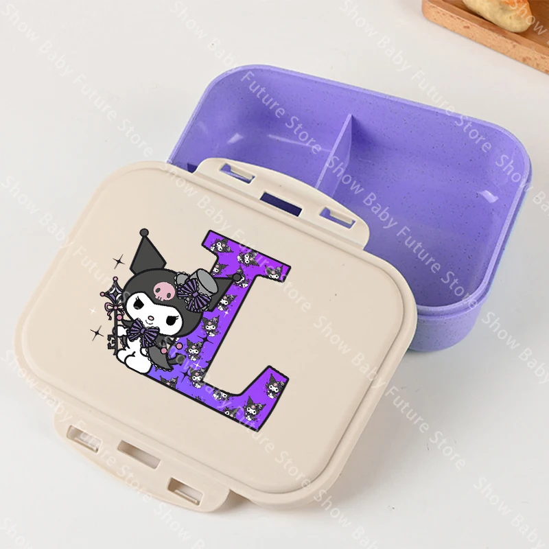 Large Insulated Cartoon Bento Lunch Box for Kids - Cute & Portable