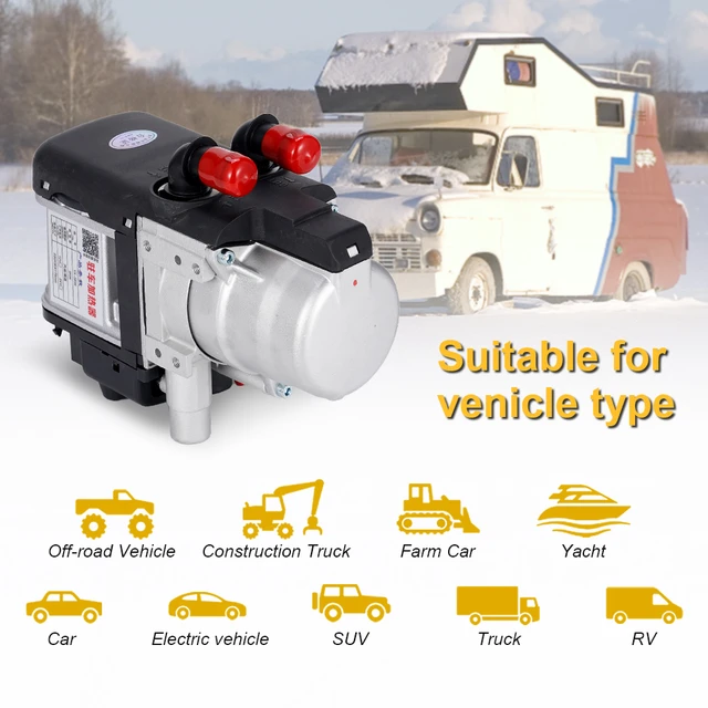 Diesel/Benzin Doppelmode12v 5kw Kfz-Park flüssigkeit Vorwärmer Kfz-Motor  Elektro fahrzeug Kraftstoff heizung Heizung - AliExpress