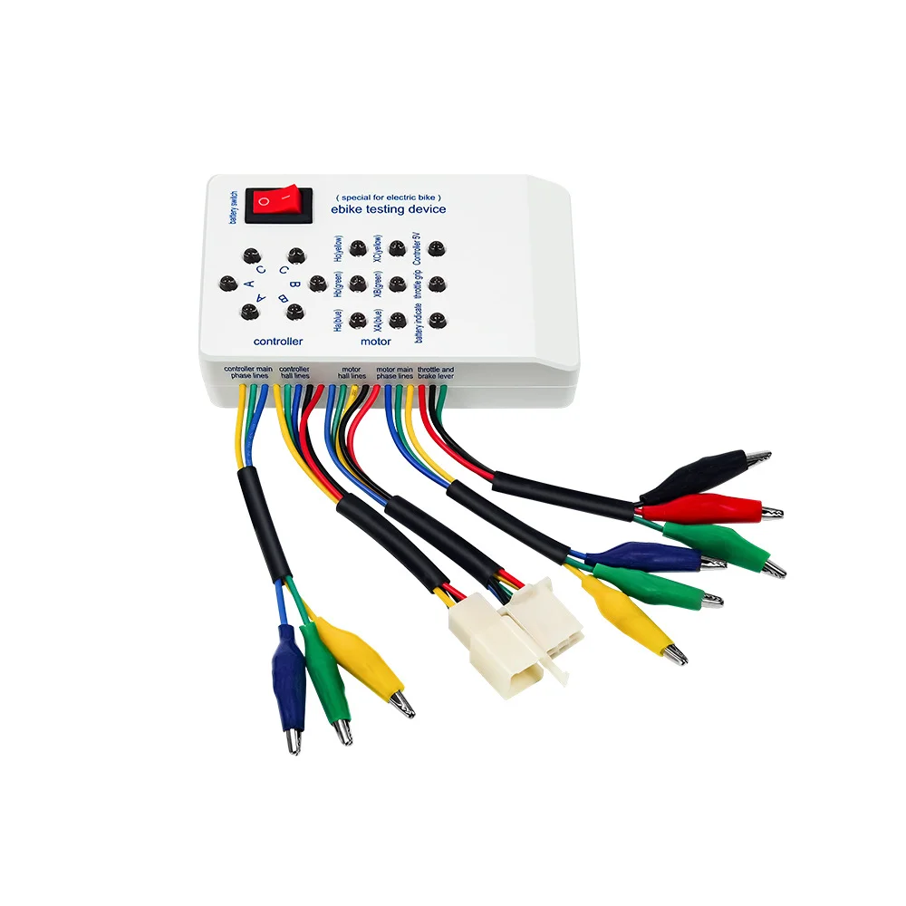Electric bike Repair Kit Universal Maintenance Detector Brushless Motor Hall Controller Tester Repair Kit 4