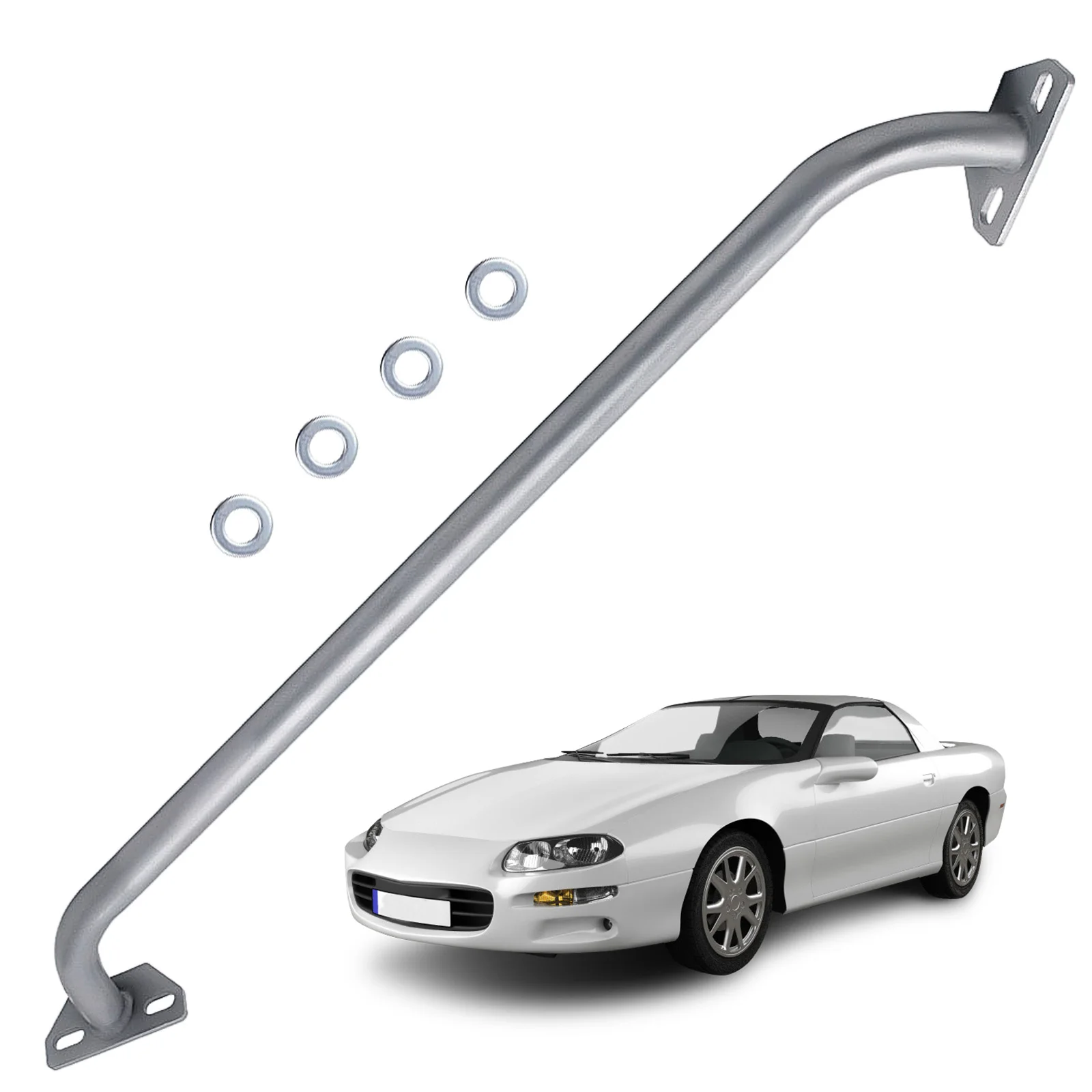Heavy Duty Front Upper Strut Tower Brace Bar Arms for Pontiac Firebird 1993 1994 1995 1996 1997 1998 1999 2000 2001 2002
