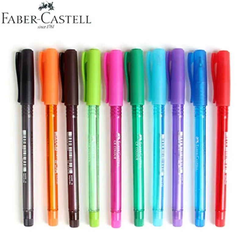 FABER CASTELL 2470 젤 볼펜, 사무실 및 학교 용품 선택용, 1.0m..