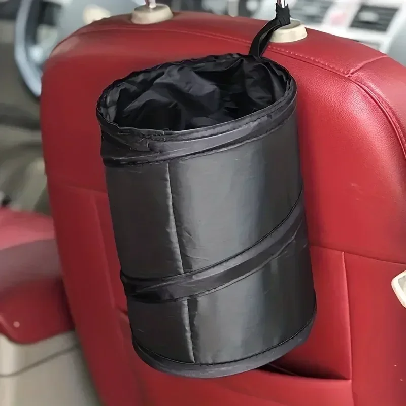 Foldable Car Trash Can Portable Hanging Pop Up Trash Bag For Car Storage Box Auto Interior Accessories