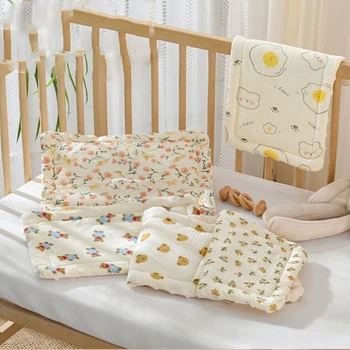 Cuscino Universale per Neonati 0-12 Mesi, Traspirante e Assorbente, in Cotone, per il Sonno dei Bambini