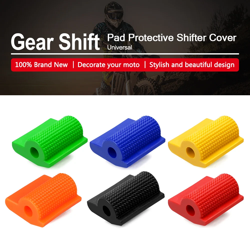 

Universal Motorcycle Shift Gear Lever Pedal Rubber Cover Anti-skid Shoe Protector Foot Peg Toe Gel Motorcycle Accessories