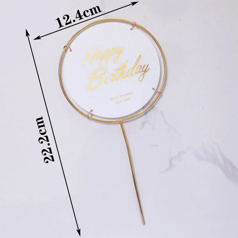 Butterfly Cake Decoration Happy Birthday Topper Handmade Painted For Wedding Party Baby Shower cake topper cake toppers cake decorations party decorations birthday party supplies