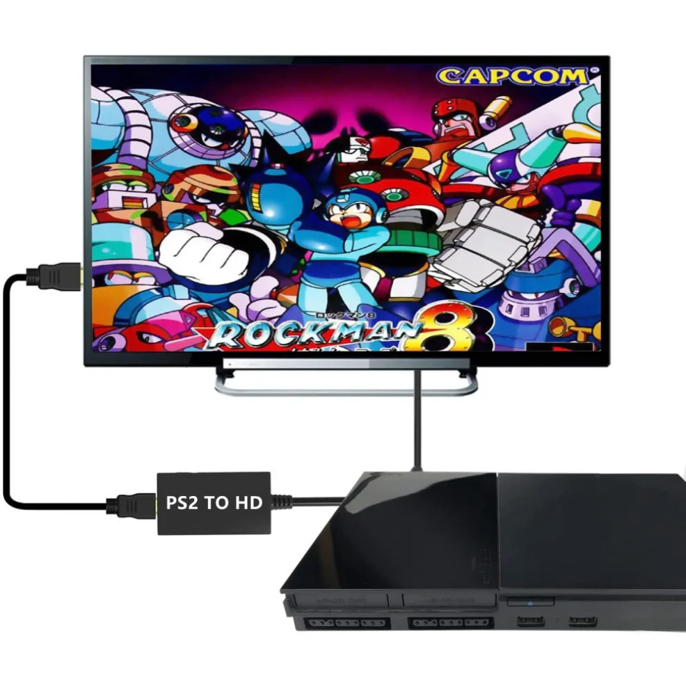 1080P PS2 HDMI  PS2 HDMI ̺ Playstation 2 HDMI ȯ  PS2 ÷  PC HDTV 