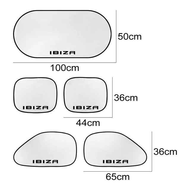 Magnetischer Auto-Sonnenschutz UV-Schutz-Autovorhang für Seat Leon Mk3 5f  Ibiza 6j 6l 1p 1m Ateca Arona Cupra Formrentor Sportcoupe