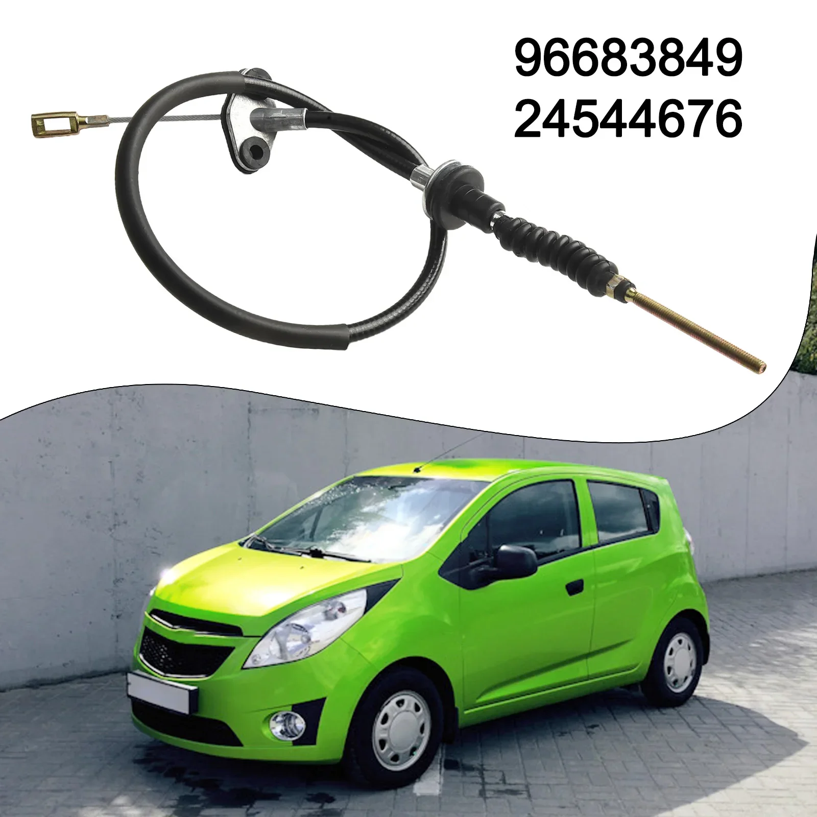 For Chevrolet For Spark M300 Front Clutch Cable Reliable Replacement Part from Years 2009 to 2015 96683849
