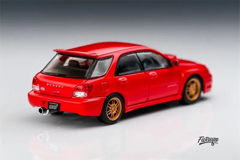Furuya 1:64 Impreza WRX STi Sedan Mk2 GD / GG Bugeye / Blobeye limited999 Diecast Model Car 6