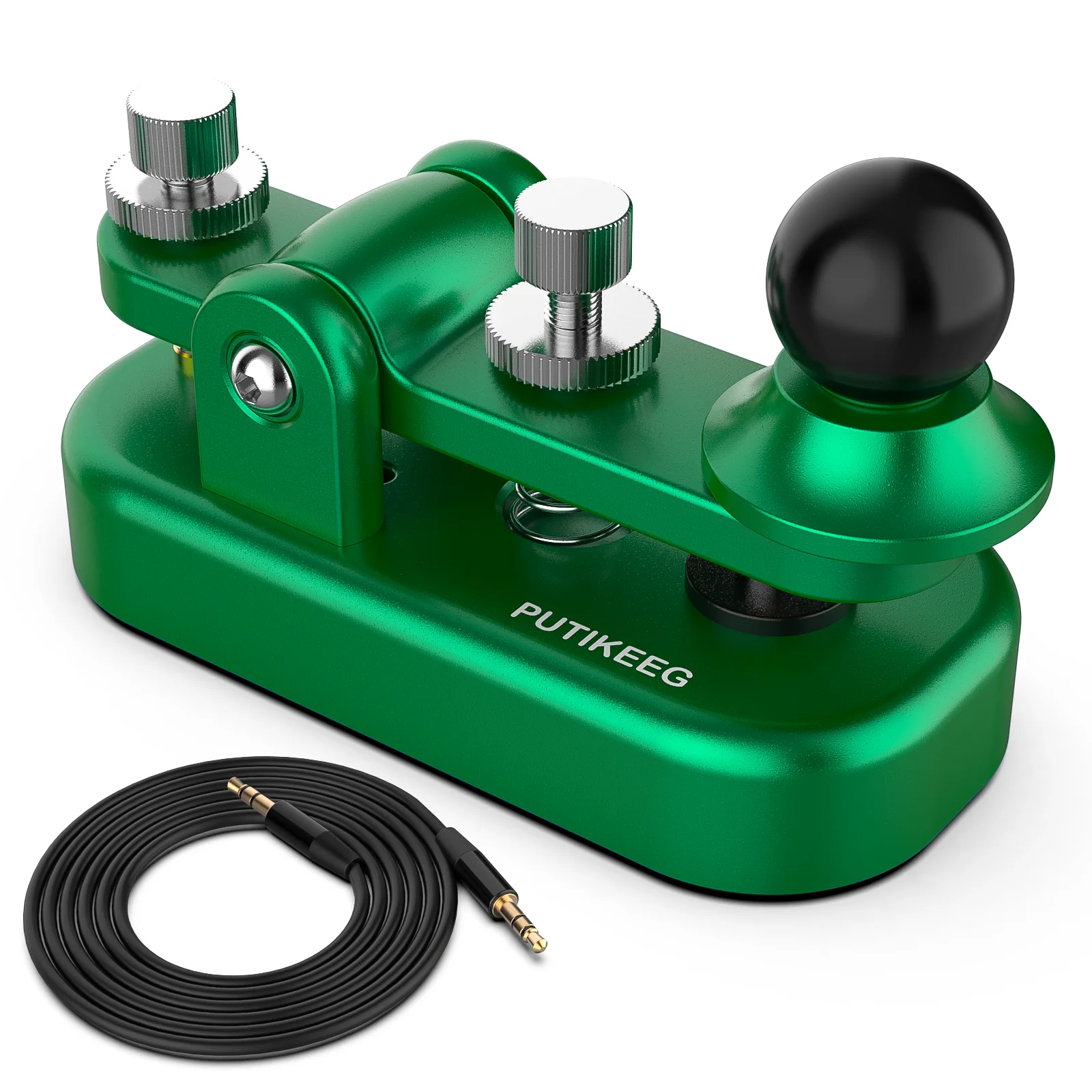 Putikeeg モールス信号ストレートキー、モールス信号シングル