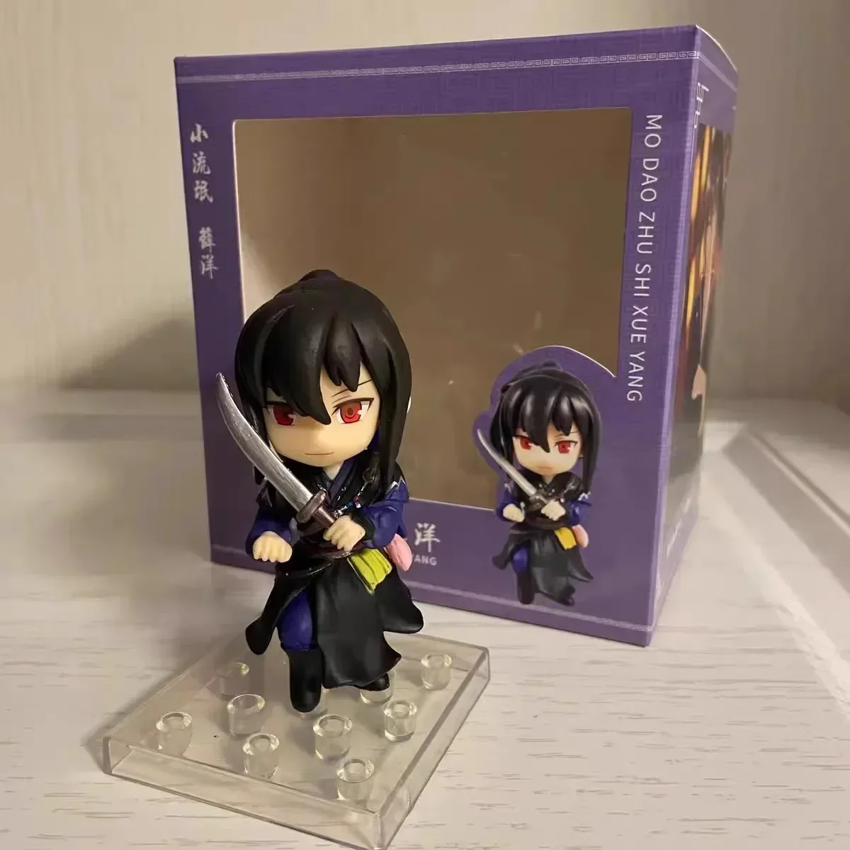 thumbnail image 1 of Figura del Patriarca de la Magia Dao Wei Wuxian Lan Wangji Yilinglaozu Muñeca de PVC Modelo Colección Kawaii Juguete Muñeca de Arcilla Ultraligera, 1 of 5