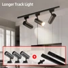 Spot Led Track Light COB Spotlight Ceiling Track Lamps 30W 40W track rail Home Bedroom Store Living Room Kitchen Rail Lighting 1
