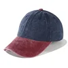 Fashion Two Tone Baseball Cap Strapback Hat Adjustable Dad Hat Vintage Washed Sun Hat Unisex Sports Cap 5