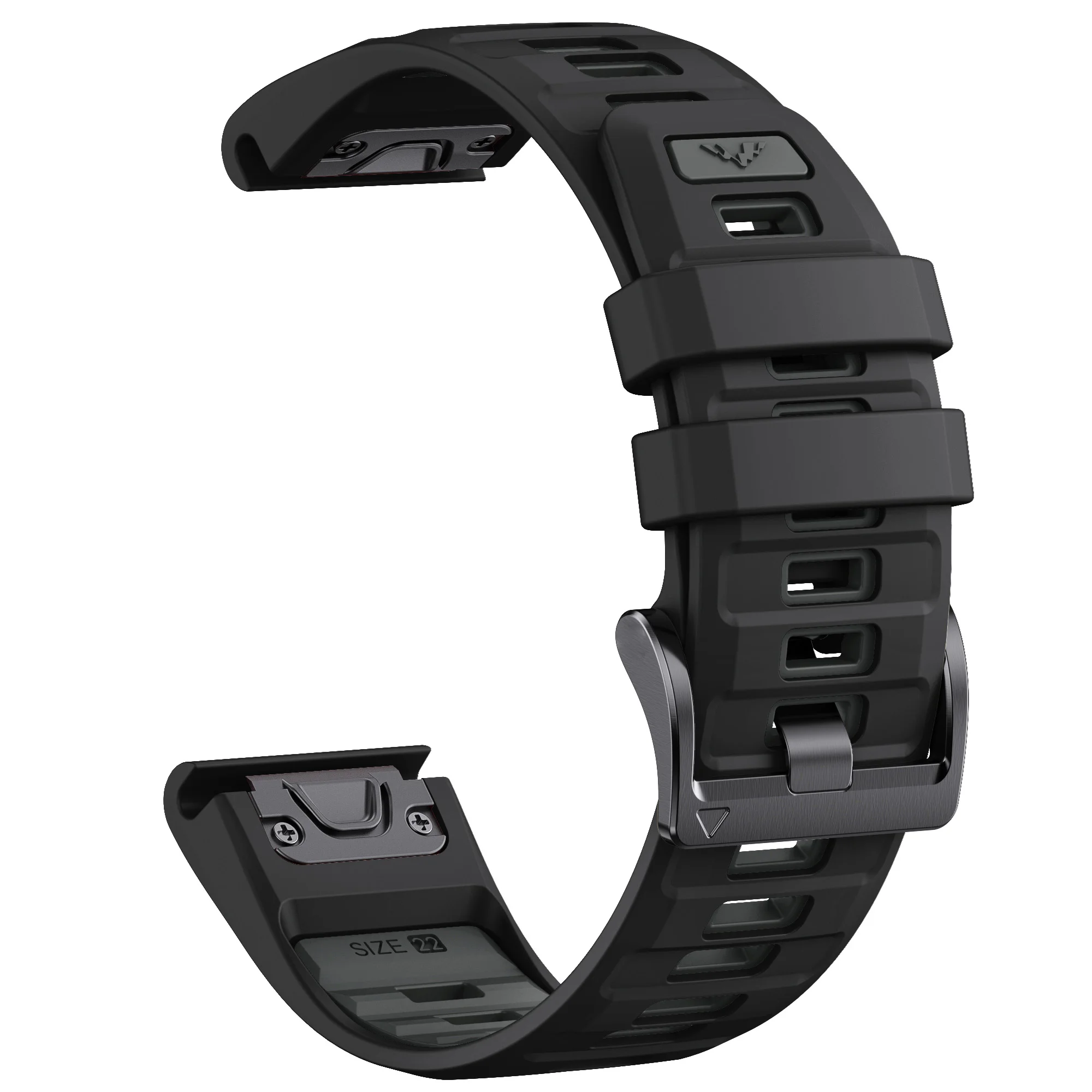 Premium Silicone Strap Bracelet for Fenix8 Watch - QuickFit Design