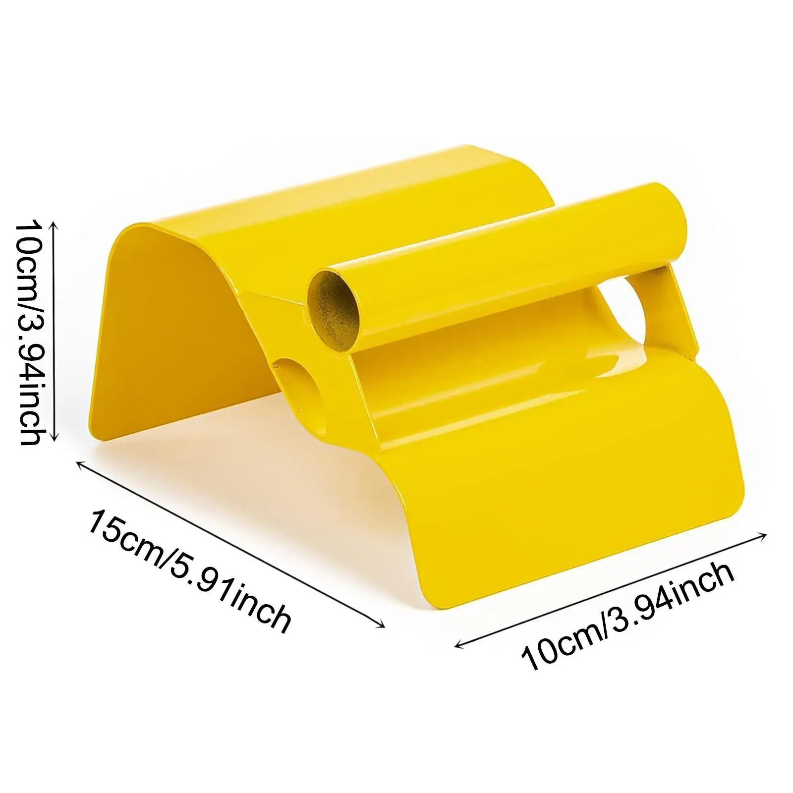 Landscape Curb Trowel DIY Paths Moulding Tool Applying Putty Margin Finish Pointing Tile Curved Cement Decoration Edger Trowel 6
