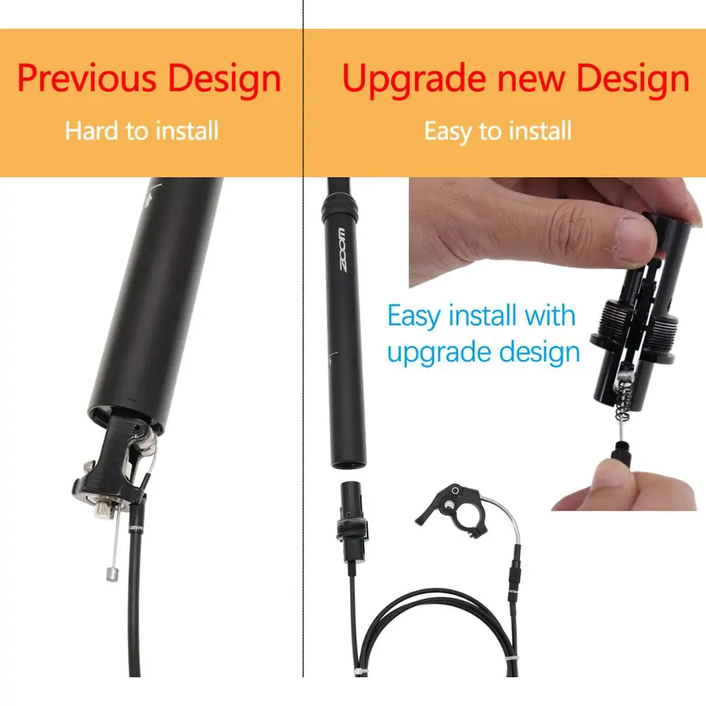 Zoom Mtb Dropper Seatpost Height 
