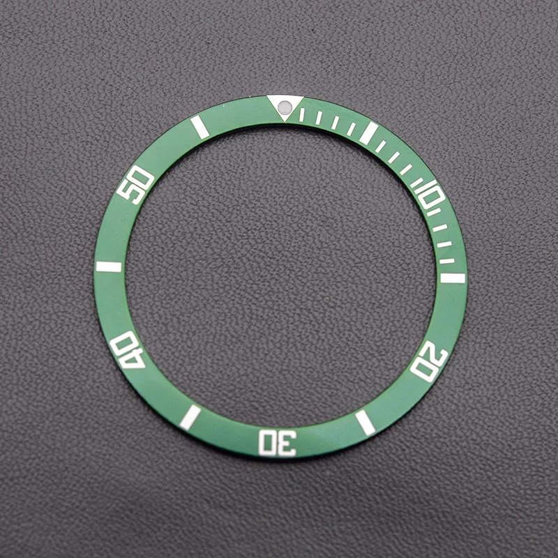 Premium 38x31.5 mm Aluminum Watch Bezel Insert with Sticker Gift