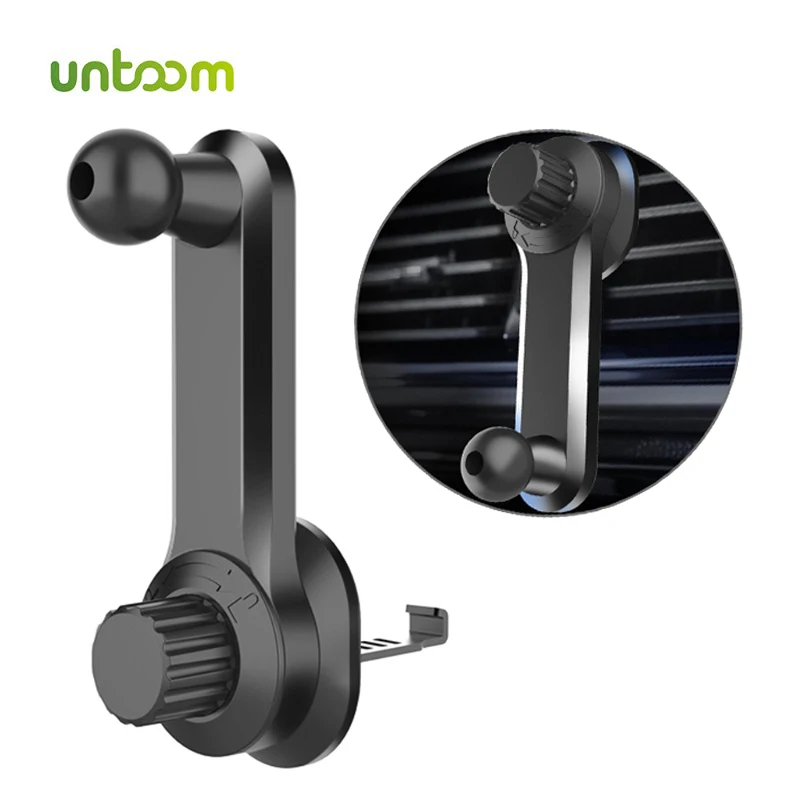 Untoom Car Air Vent Mount Clip Universal 17mm Ball Head Car Air Outlet