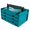 Makita Drawer Interlocking Case P-84311 P-84349 P-84333 P-84327 Stackable DIY Storage A-60632 TR00000002 Wheelbarrow Portable 5