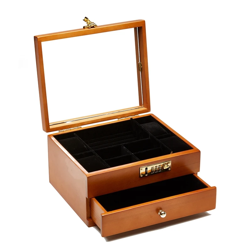 jewelry-box-for-watches-with-lock-wooden-box-with-combo-lock-lockable-organizer-box-wooden-jewelry-storage-container