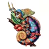 Dinosaur Wooden Jigsaw Puzzles Art Unique Butterfly Animal Shaped Puzzle Diy Leisure Game for Adults Kids Family Home Decor 2