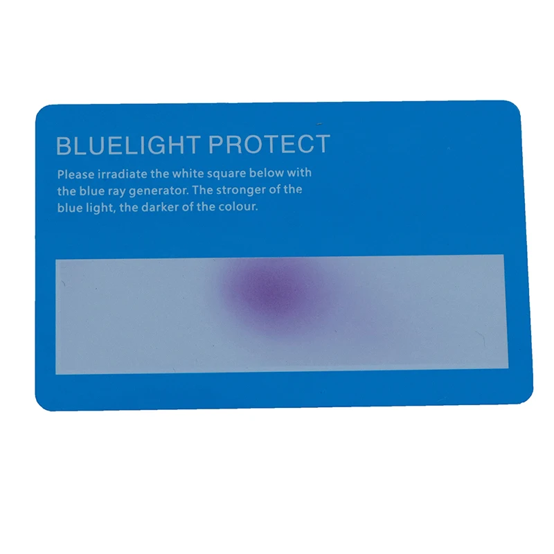 1Pcs Flashlights Anti Blue Light &1Pcs Card LED Plastic Torch Light Glasses Test 5