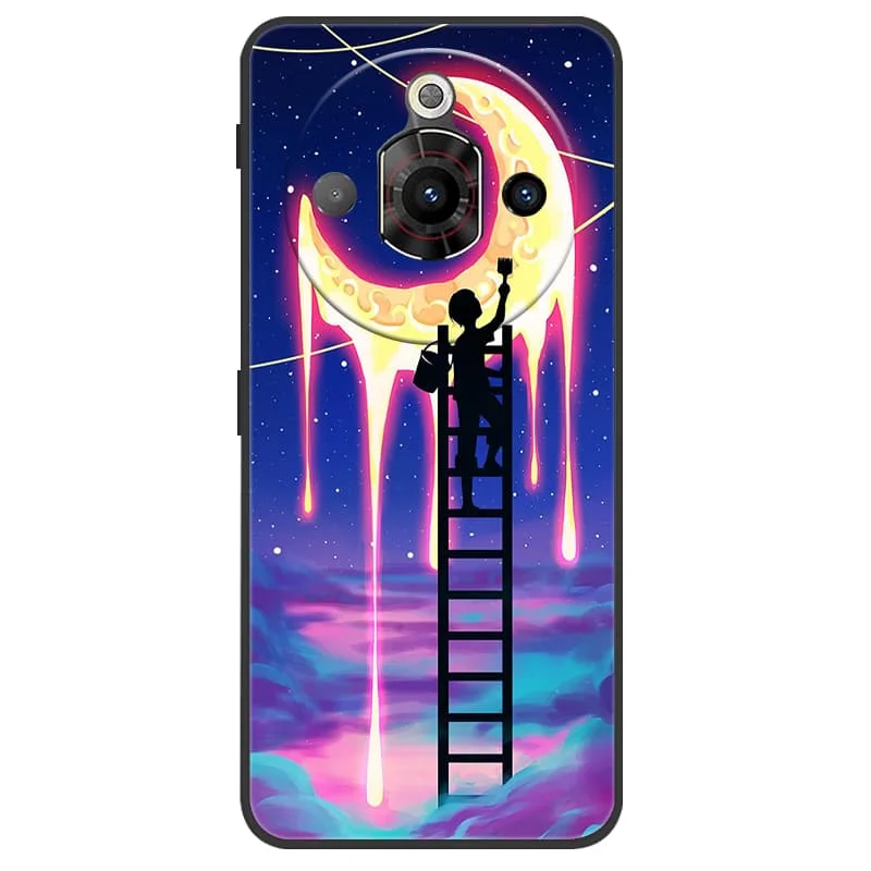 Cute Fashion Black Silicone Soft Phone Case - Shockproof Back Cover Shell