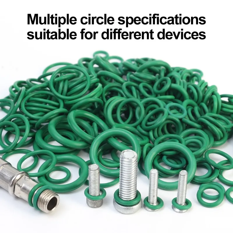 Description Picture 4 of item270Pcs Rubber O Ring Gasket Car Air Conditioning Sealing Rings Faucet Pressure Plumbing Repair Elastic Washer Set Assortment Kit