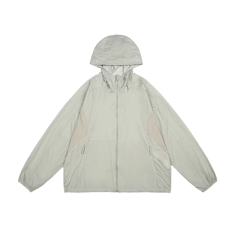 UPF50 Outdoor Jacket Sun Protective Sports Hoodie Waterproof Cool Feeling Thin Coat Hiking Climbing Trekking Jacket Men Women