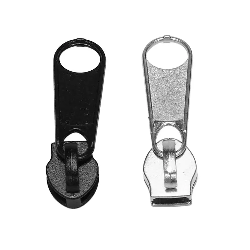 WORTHOWN-170Pcs 지퍼 수리 키트 지퍼 슬라이더 구조용 지퍼 교체 재킷 의류 가방 텐트 수리 플라이어 바느질 바느질 도구