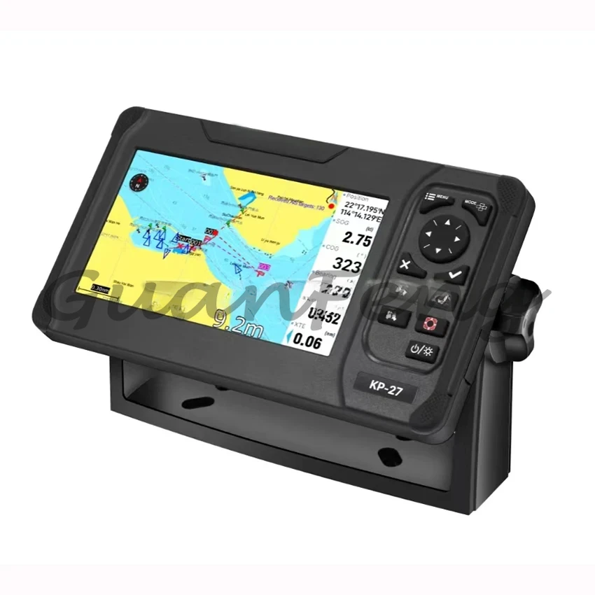 KP-27 Marine GPS Chart Plotter Boat GPS SBAS Navigator Locator Display Function Ship Marine Navigator Boat Accessories Upgraded