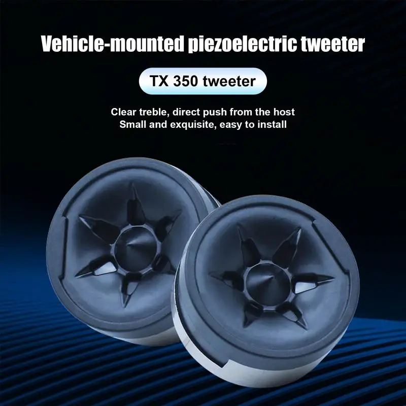 슈퍼 시끄러운 자동차 경적, 90DB 자전거 에어혼 교체 키트, 소형 자동차 스테레오 경적 스피커, 절묘한 자동차 액세서리, 2 개