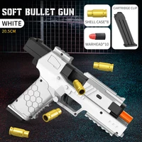 1:1 Model Splat Ball Gun Manual Shell Ejection Soft Bullet Toy Gun For Kids Pistol Weapons Range Ejecting Gel Blasters Gun Gift 1