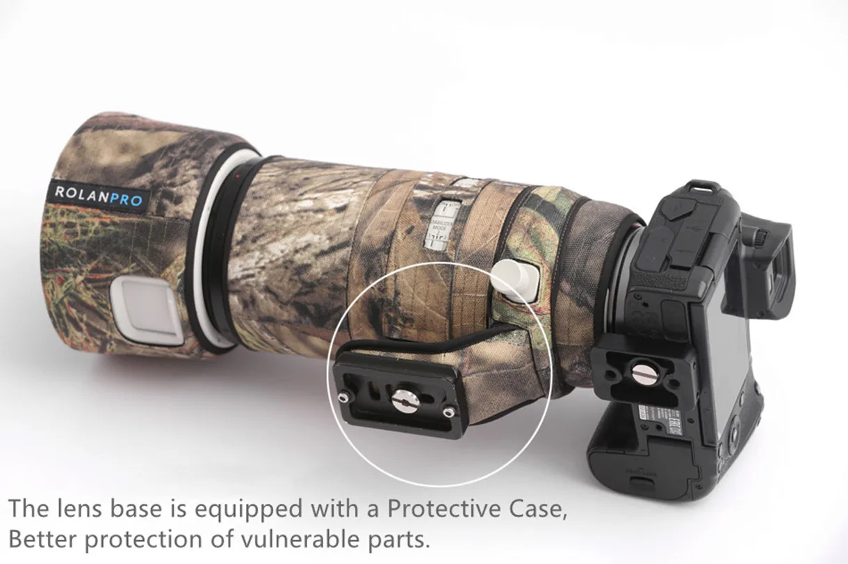 Rolanpro Housse De Protection étanche Pour Objectif Canon RF 600 Mm F4