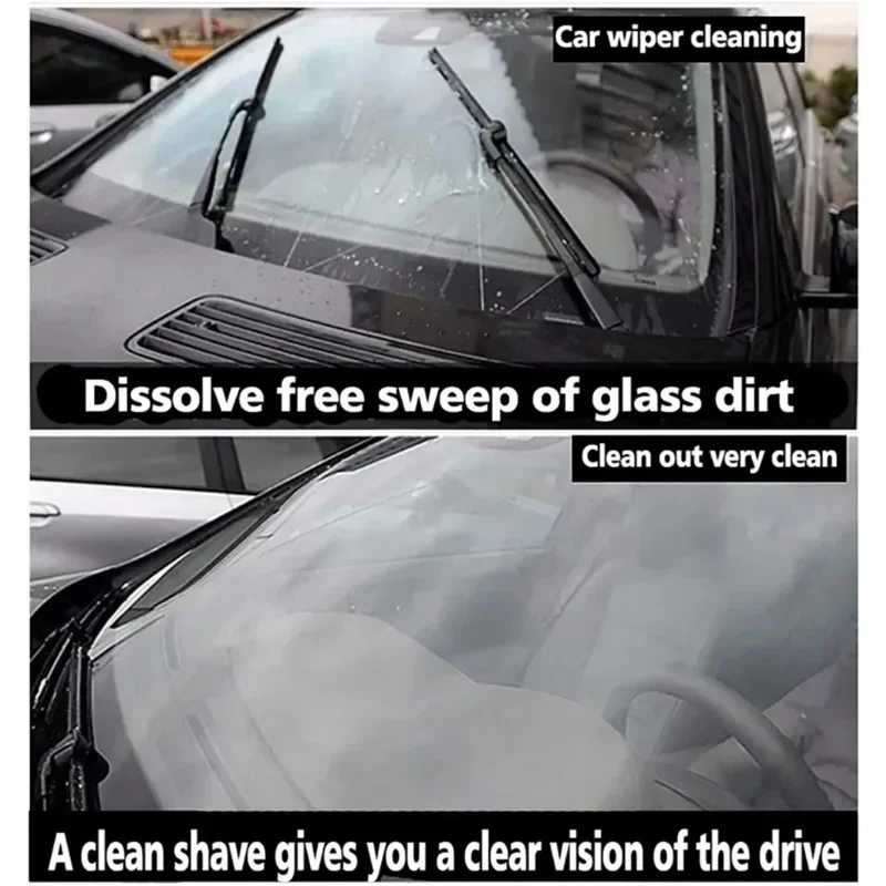 Windshield Washer Tablet Car Concentrated Effervescent Fluid Wiper Glass Solid Cleaning Tablets Window