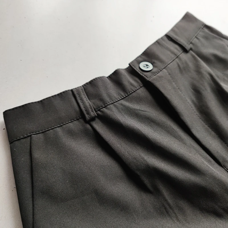 Men's Y2K Chinos White Black Streetwear Formal Clothes Suit Pants Wide Leg Trousers Tailoring Pants for Women Man Korean Style 5