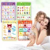 10 Themes Kids Learning French Korean Spanish English Big Cards Toys School Classroom Decoration A4 Poster Educational Toys 5