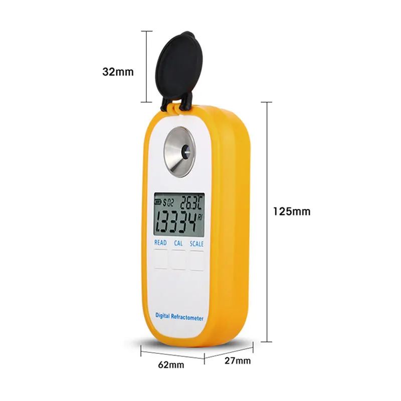 Digital Brix Meter Concentration Meter Handheld Fruit Sweetness