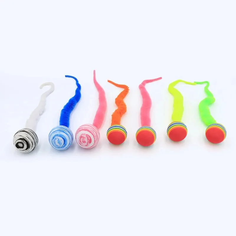 Interactive Cat Wiggly Toy, Safe & Durable, Easy to Clean, Keeps Cats Entertained for Hours