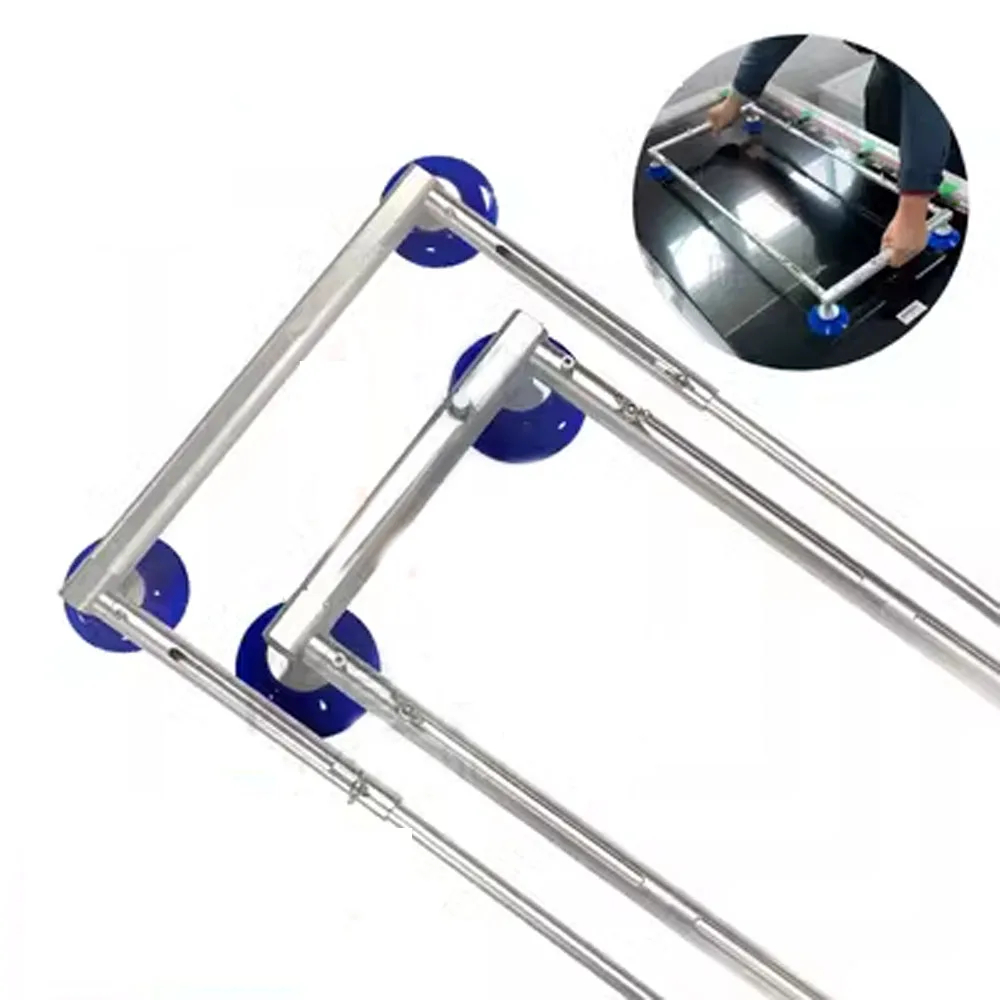 4 Suction Cup LED LCD TV Screen Sucker Glass Vacuum Sucker Vacuum Lifter TV Screen Retractable 4 Jaw Suction Cup
