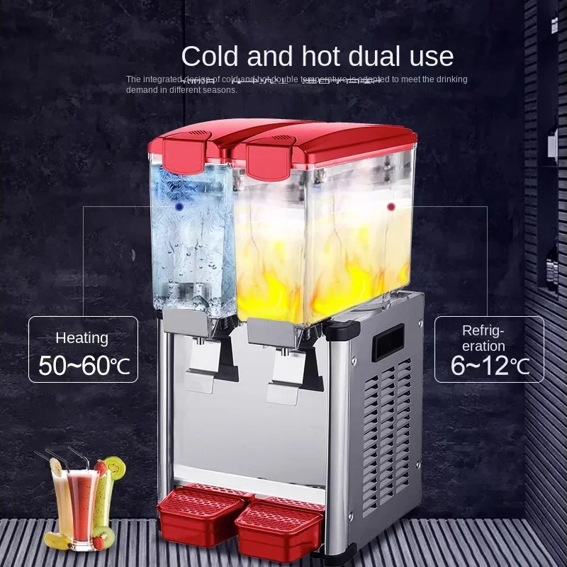 Beverage Machine Commercial Hot and Cold Three CylinderCold Drink Machine Set Up Buffet Plum Soup Juice Machine