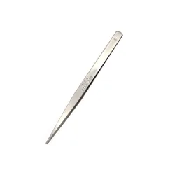 Enhanced Stainless Steel Precision Tweezers for Sewing and Needlework (Straight tweezers)