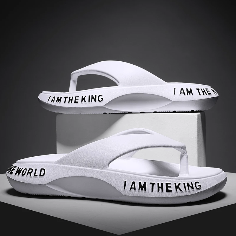 New Stylish Men Flip-flops Male Soft Slippers Comfortable Massage Summer Shoes Fashion Men’s Outdoor Sport Slippers Casual Shoes