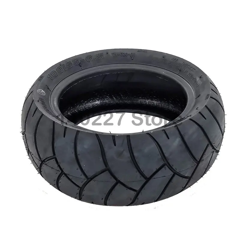 Pneu Électrique De Scooter Tubeless 11 Po Roue En Caoutchouc à Vide 90/65-6, 5 Résistant à L'usure