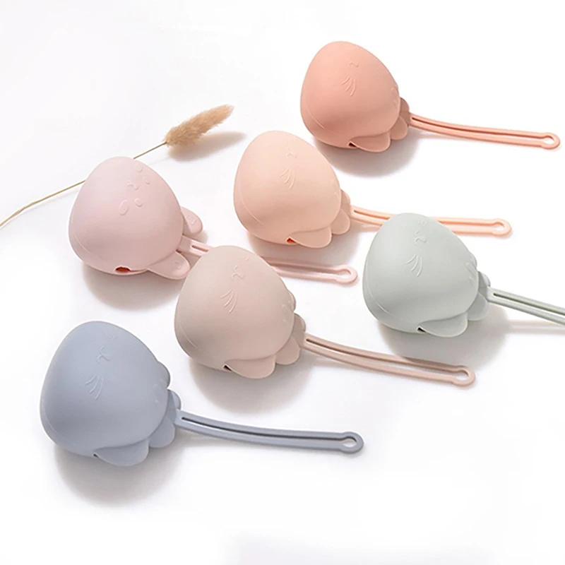 Pacifier Storage Box Baby Silicone Pacifier Holder Container Box Infant Portable Soother Chain Silicone Storage 1Pc pacifier holder plastic pacifier box