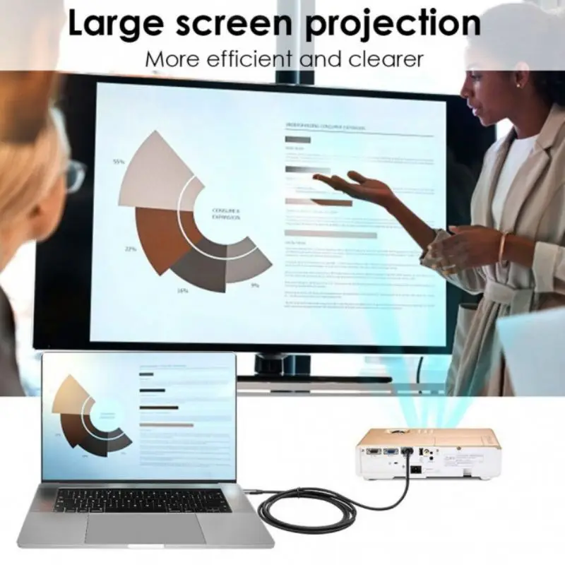 MDR USB 3.1 C Ÿ USB-C ҽ-̴ ÷ Ʈ DP ÷  4K @ 60HZ  ,  ƺ,  S8-S22 1.8m