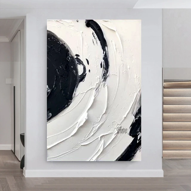 Modern Abstract Painting On Canvas Large Size Wall Art